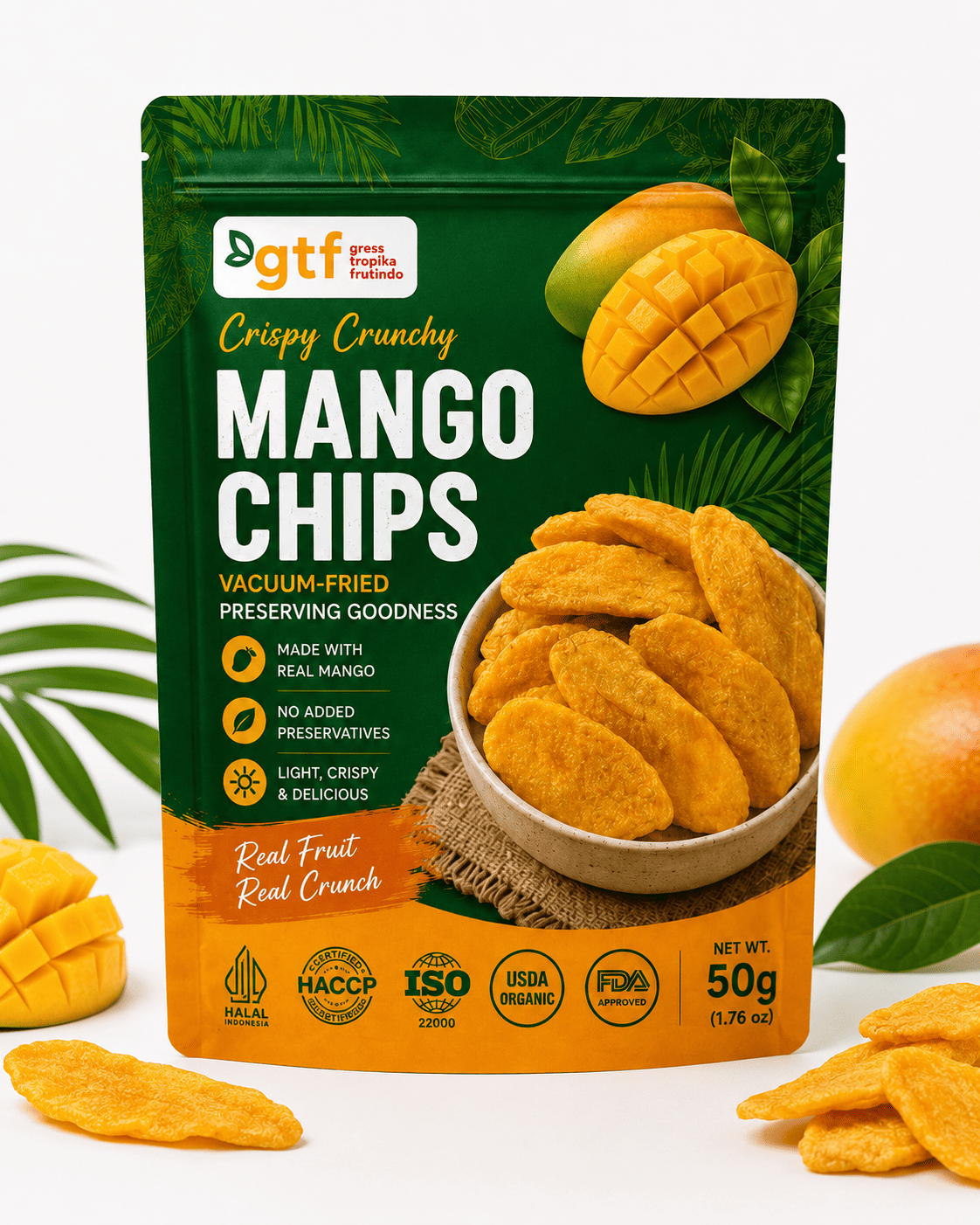 Mango Chips Vacuum Fry